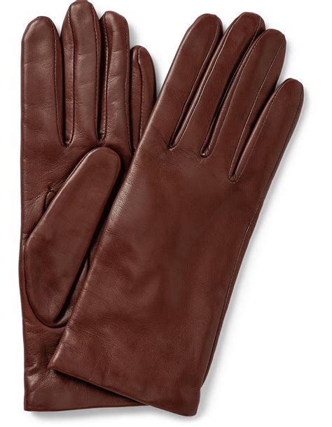 mens leather gloves david jones